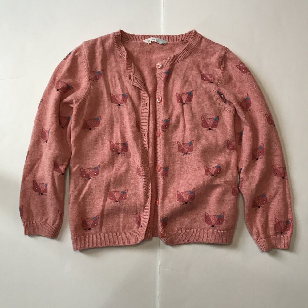 John Lewis Fox Dress, Top, and Cardigan Outfit Set 2-3Y - Picture 3 of 10